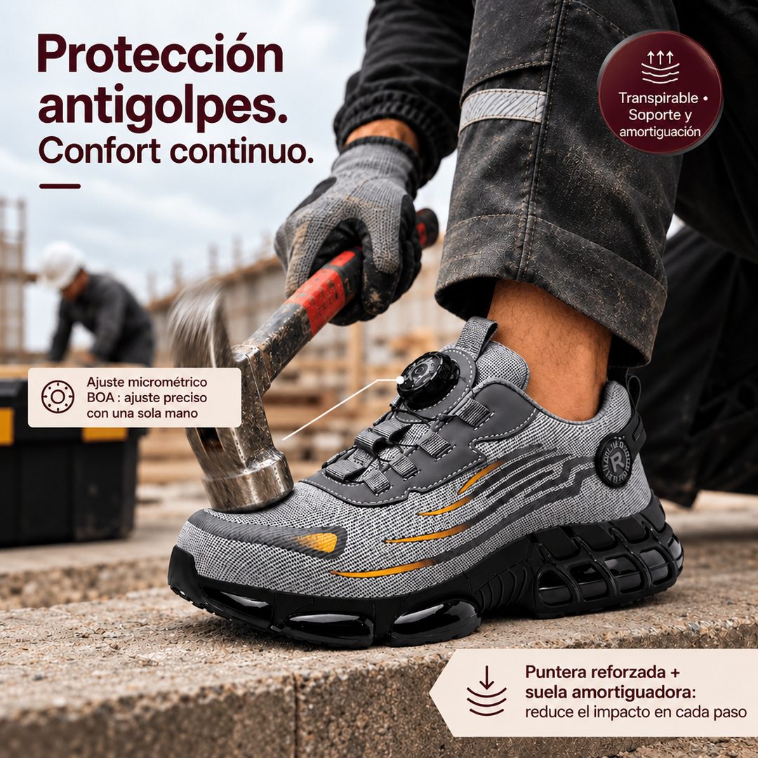 Zapatillas ortopédicas de seguridad S3 Pro