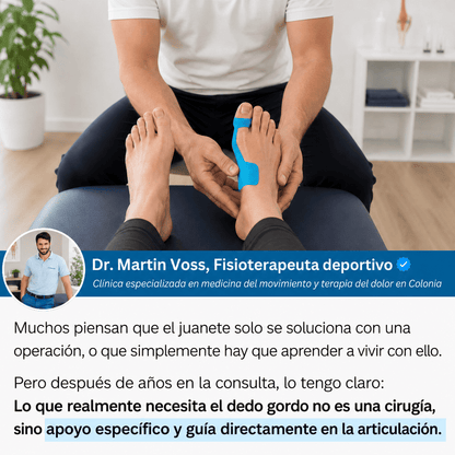 Cinta correctora para hallux valgus Nuvergo™