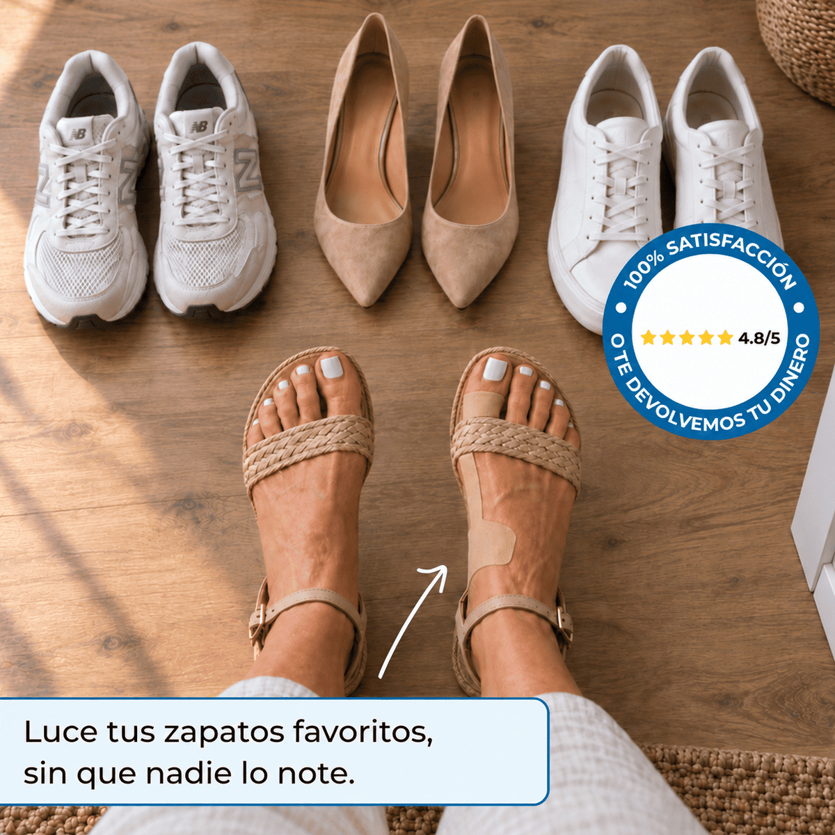 Cinta correctora para hallux valgus Nuvergo™