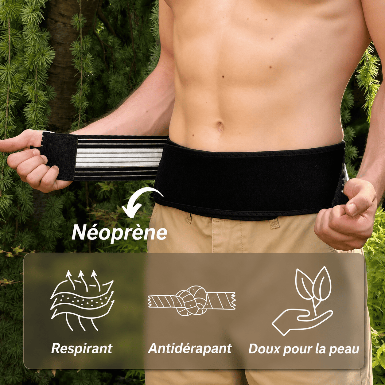 Ceinture Orthopédique de soutien sacro-iliaque