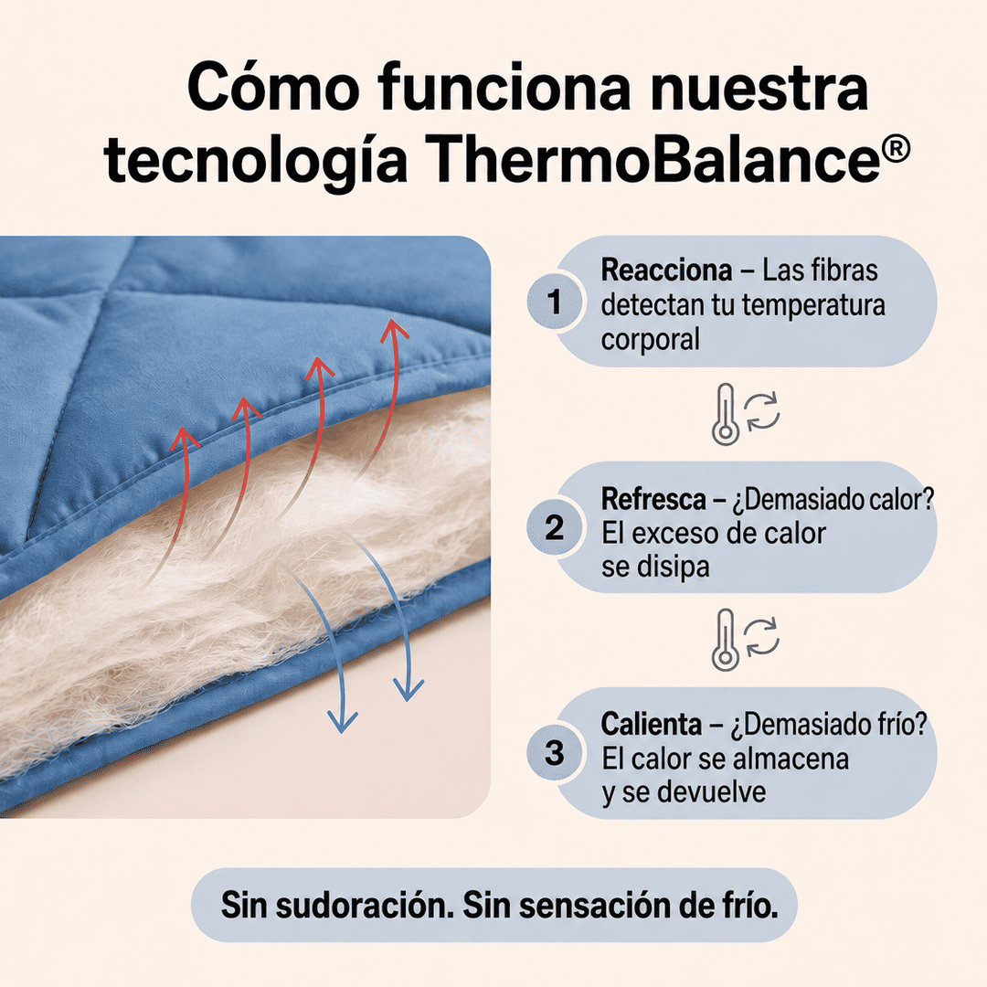 Edredón EasySleep® 2 en 1 que elimina la necesidad de sábanas