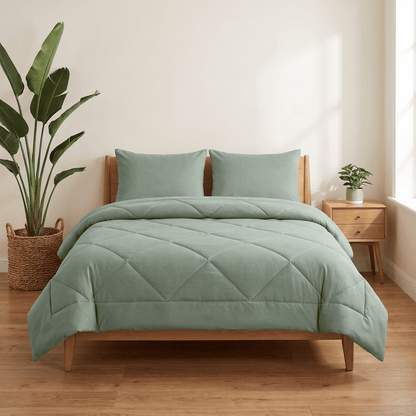 Edredón EasySleep® 2 en 1 que elimina la necesidad de sábanas